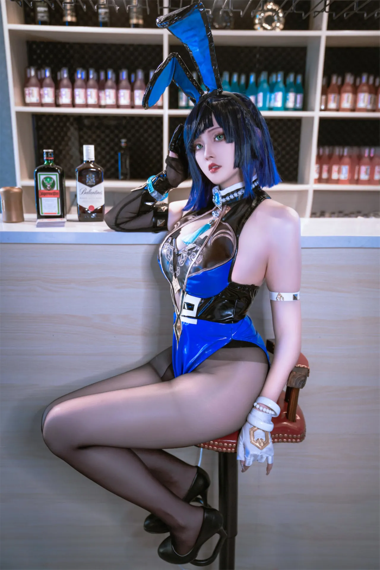 Natsuko_夏夏子 - 夜兰兔女郎-erohere5.webp